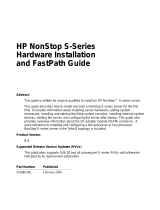 HP NonStop S User manual