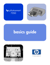 HP (Hewlett-Packard) Photosmart 7350 Printer series User manual