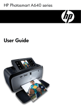 HP PHOTOSMART A640 User manual