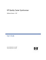 HP Quality Center Synchronizer 1.2 User manual