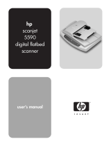HP Scanjet 5590 Digital Flatbed Scanner series User manual