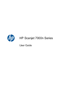 HP ScanJet Enterprise 7000n Document Capture Workstation series User manual
