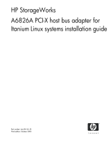 HP A6826A User manual