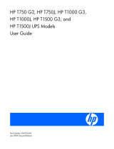 HP HP T1000 G3 User manual