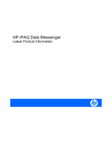 HP iPAQ Data Messenger Product information