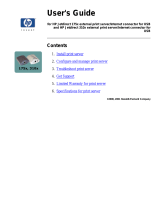 HP Jetdirect 175x User manual