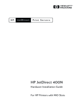 HP JETDIRECT 400N User manual