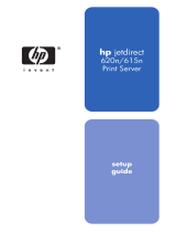 HP Jetdirect 620n Fast Ethernet Print Server User manual