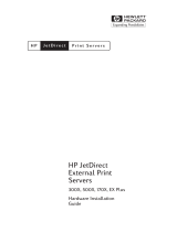 HP Jetdirect 170x External Ethernet Print Server Installation guide
