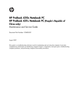 HP (Hewlett-Packard) 4311S User manual