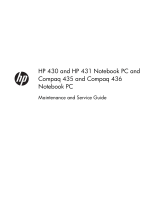 HP (Hewlett-Packard) 431 Notebook PC User manual