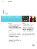 HP (Hewlett-Packard) 1012 User manual