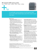 HP LaserJet 2420d User manual