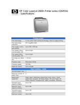 HP 2600n Series User manual
