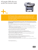 HP 3380 User manual