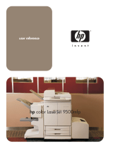HP (Hewlett-Packard) Color LaserJet 9500 Multifunction Printer series User manual