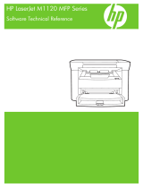 HP LaserJet M1120 Multifunction Printer series Reference guide