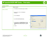 HP LaserJet M1319 Multifunction Printer series User manual