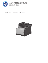 HP LaserJet Pro CM1415 Color Multifunction Printer series Reference guide