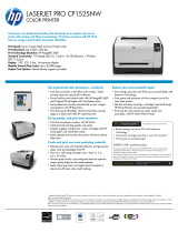 HP CP1525NW User manual