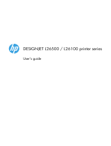 HP Latex 260 Printer (HP Designjet L26500 Printer) User manual