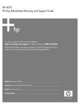 HP LC3260N Warranty and Support Guide