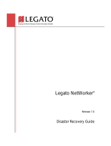 HP (Hewlett-Packard) Legato Networker User manual