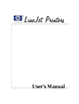 HP LQH-HW 3ULQWHUV User manual