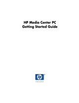 HP Media Center PC User manual