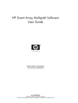 HP Modular Smart Array 500 Starter Kit User manual