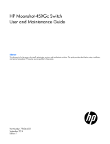 HP Moonshot-45XGc User manual