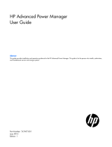 HP Moonshot Component Packs User manual