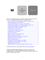 Compaq mp3130 Owner's manual