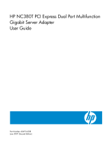 HP NC380T User manual