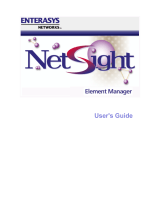 Enterasys Netsight User manual