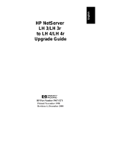 HP Network Cables LH 3 User manual