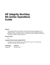HP NonStop NS-series User manual