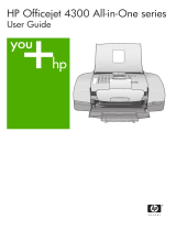 HP Officejet 4300 All-in-One Printer series User manual