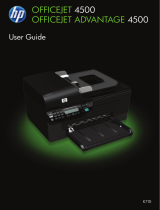 HP Officejet 4500 User manual