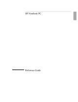 HP Pavilion xu Notebook PC series Reference guide