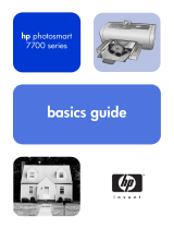 HEWLETT PACKARD Photosmart 7700 Printer series User manual