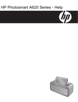 HP Photosmart A620 Printer series User manual