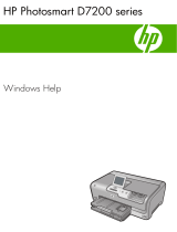 HP D7200 Series User manual