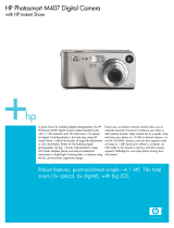HP PhotoSmart M407 User manual