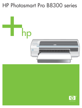 HP Photosmart Pro B8300 Printer series User manual