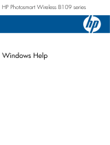 HP B109 User manual
