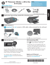 HP Photosmart Wireless e-All-in-One Printer series - B110 Reference guide