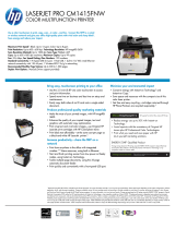 HP CM1415fnw User manual