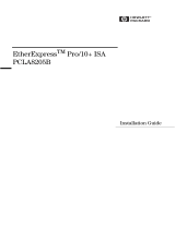 HP (Hewlett-Packard) PCLA8205B User manual