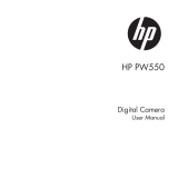 HP PW550 User manual